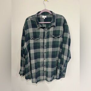 Men’s Big & Tall Sonoma Goods For Life Flannel, size 4XB